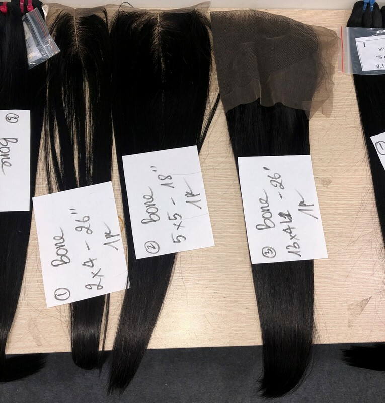 Wholesale Transparent Lace Bone Straight Natural Color Hair Frontal Wholesale Transparent Lace Bone Straight Natural Color Hair Frontal