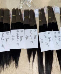 Wholesale Transparent Lace Bone Straight Natural Color Hair Frontal