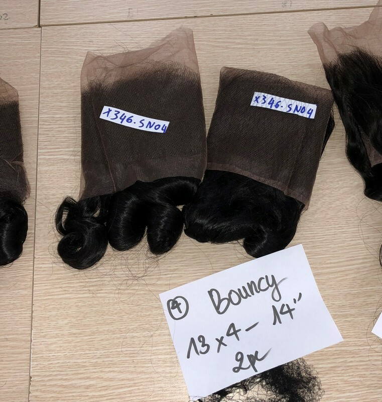 Wholesale Transparent Lace Bouncy Curl Natural Color Hair Frontal Wholesale Transparent Lace Bouncy Curl Natural Color Hair Frontal