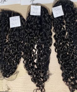 Wholesale Transparent Lace Kinky Curly Natural Color Hair Closure