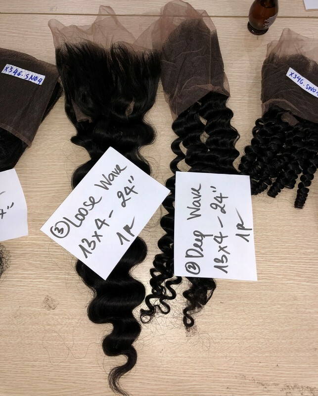 Wholesale Transparent Lace Loose Wave Natural Color Hair Frontal Wholesale Transparent Lace Loose Wave Natural Color Hair Frontal