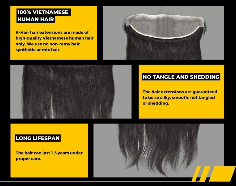 Wholesale Transparent Lace Natural Straight Natural Color Hair Frontal