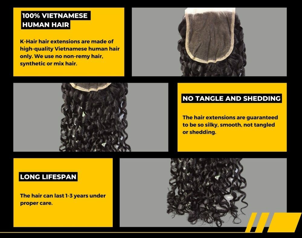 Wholesale Transparent Lace Pixie Funmi Natural Color Hair Closure