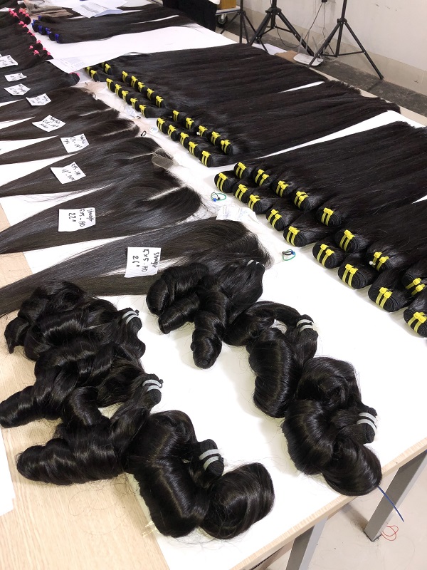 Vietnamese Human Hair Extensions by Length