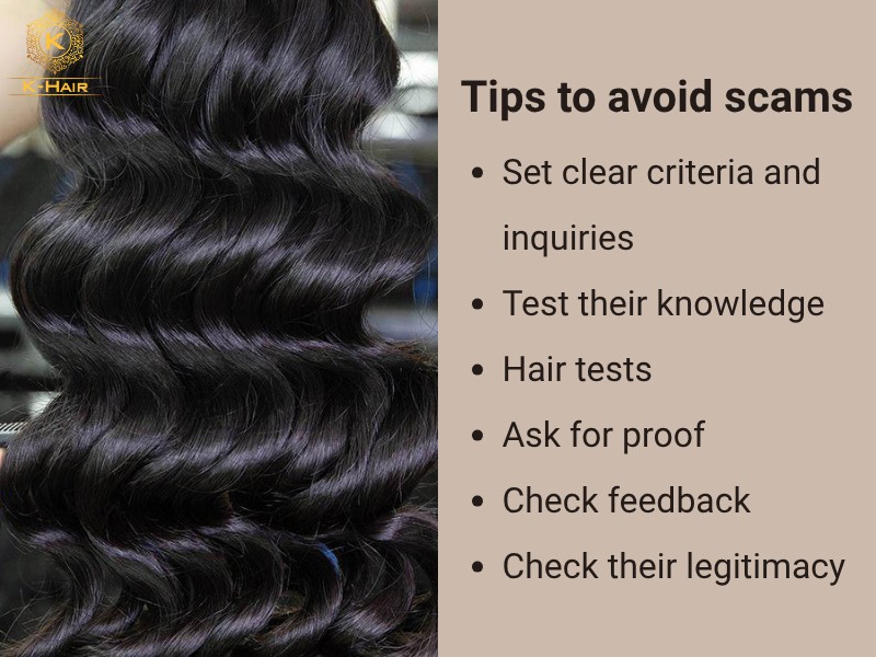 Tips to avoid scammers