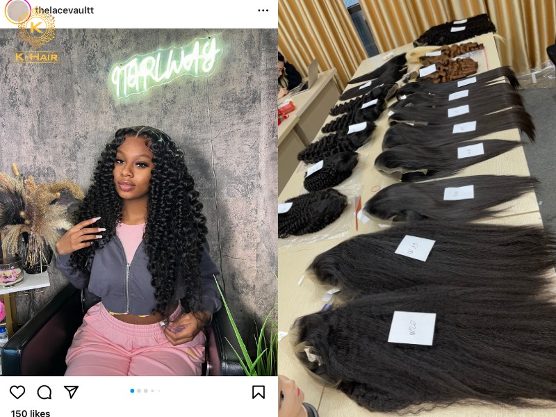 K-Hair is among the best supplier choices