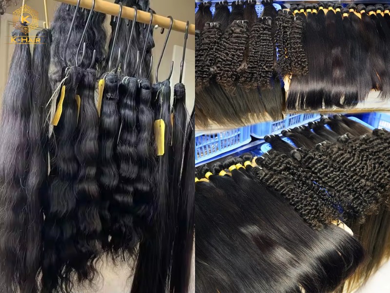 Cambodian hair factory are mostly smal-scaled