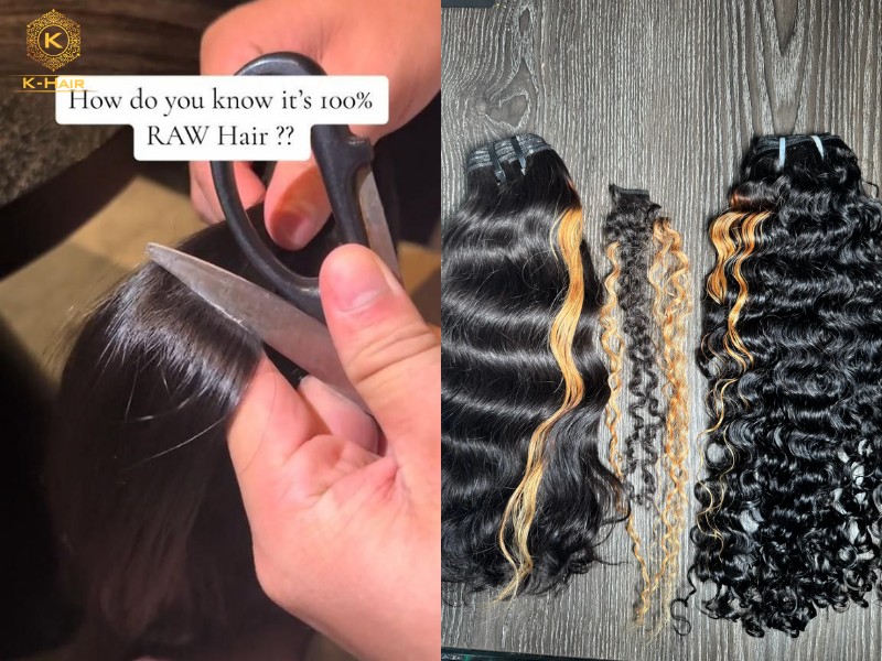 Cuticle tests and bleaching tests are ways to assure hair authenticity