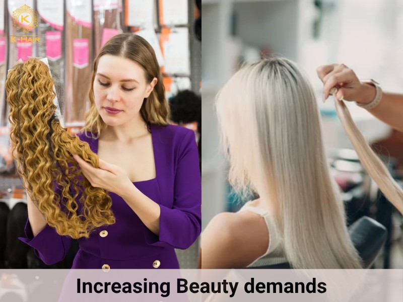 More and more people are taking interest in hair products