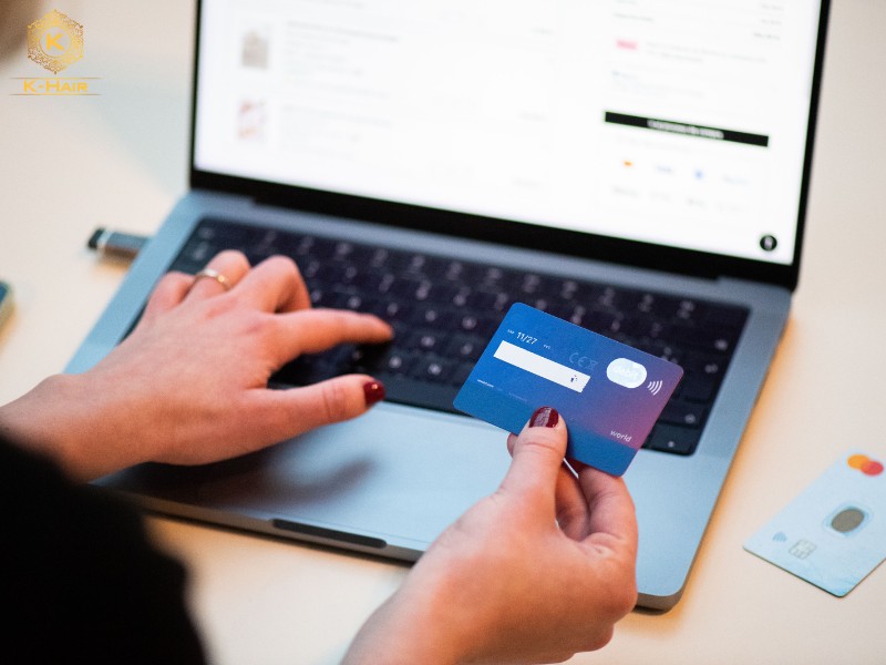 Online shopping also boost the development of the hair market