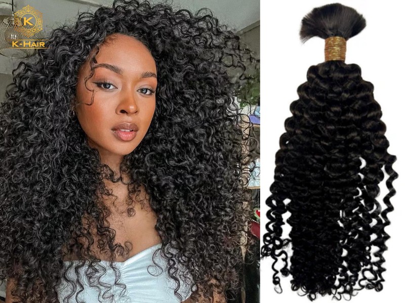 All hair sellers should have kinky curly hair bulks in the catalogue