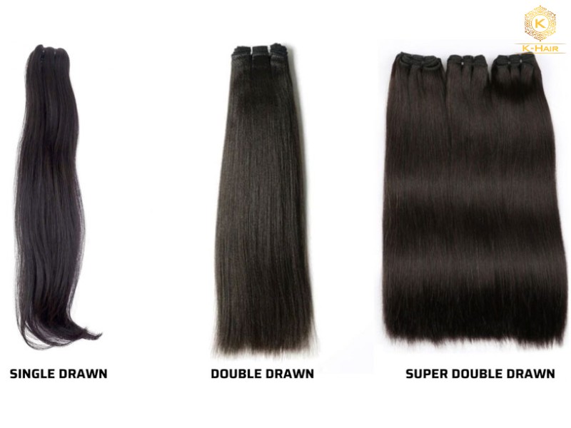 Natural Hair Extensions in Guadalajara: A B2B Supplier Guide 6 Single, Double, and Super Double Drawn Hair density levels