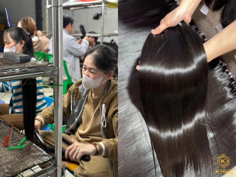Natural Hair Extensions in Guadalajara: A B2B Supplier Guide 8 Vietnamese Hair Factories are famous for their authentic, durable hair enhancements & Bone Straight, sleek texture