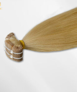 Natural Straight Tape in Hair Extensions Blonde Color 1 2 1