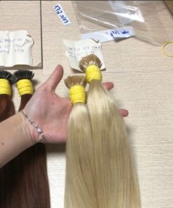 I Tip Hair Extensions Blonde Color 1