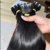Natural Straight Tape in Hair Extensions Dark Black Color