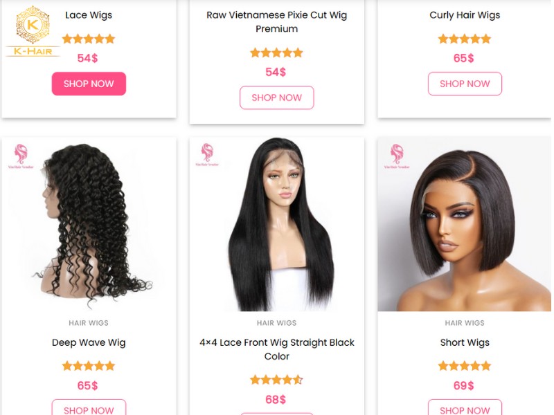 The average pricing of Vin Hair