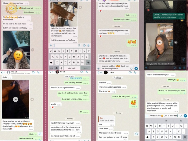 Vin Hair’s uploaded feedback