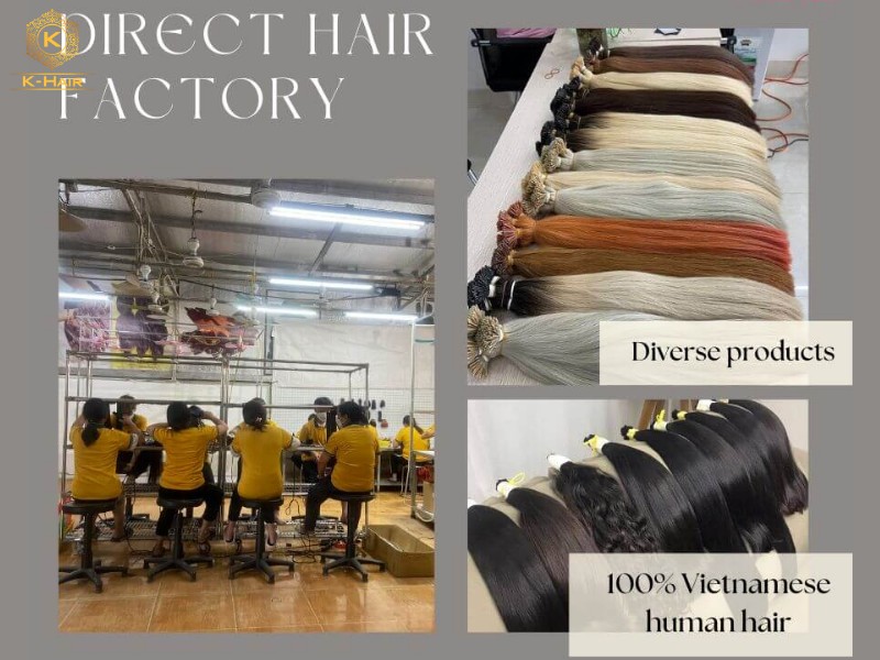 Vin Hair’s factory and authentic hair origin