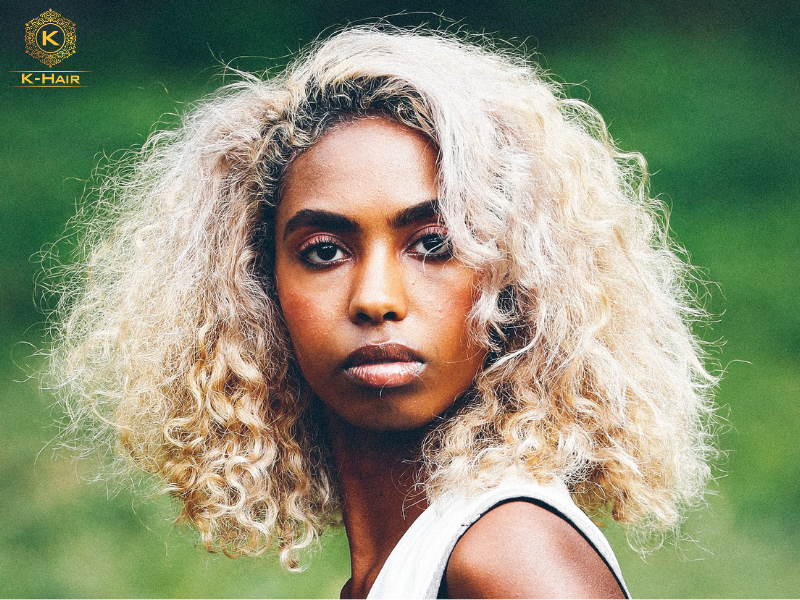 Both these two types can be styled and bleached