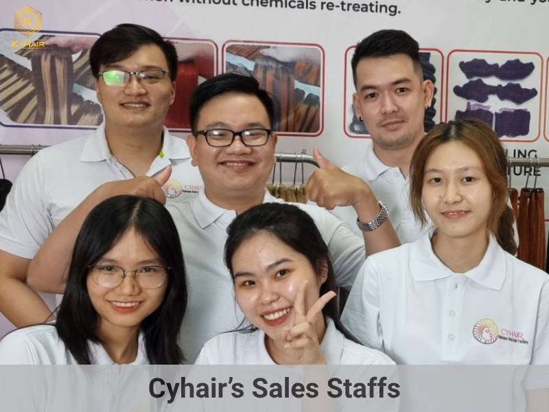 Cyhair’s team of devoted sales executive
