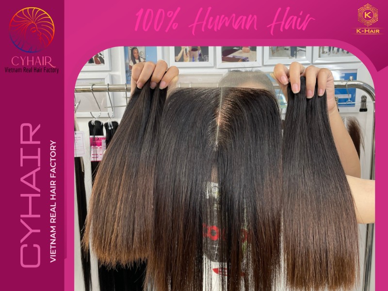 Packet Human hair from Cyhair - a unique product package