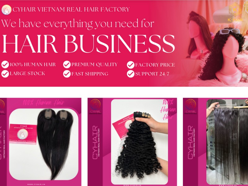 Cyhair and their product catalogue