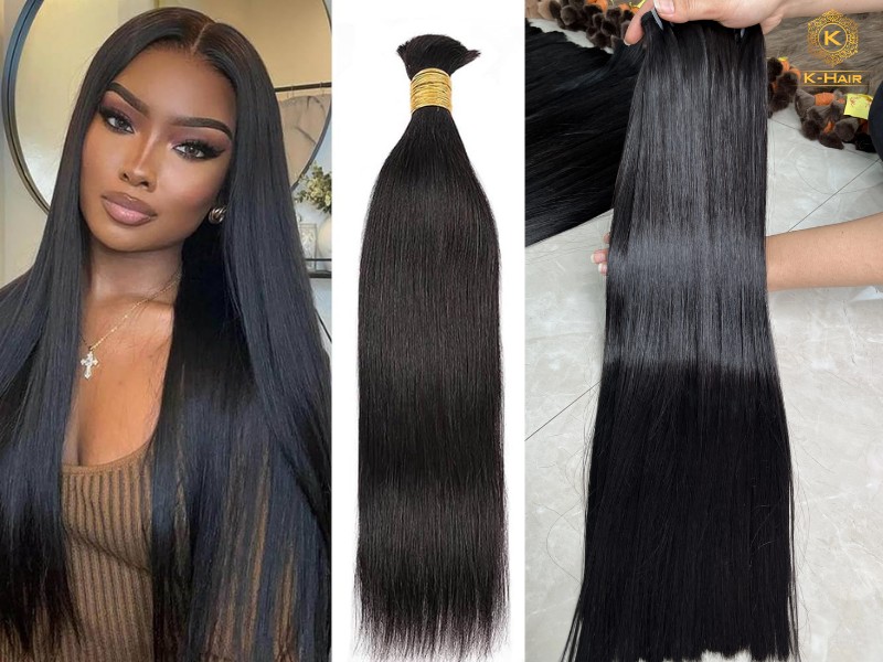 Vietnamese hair is the best for Double Drawn extensions