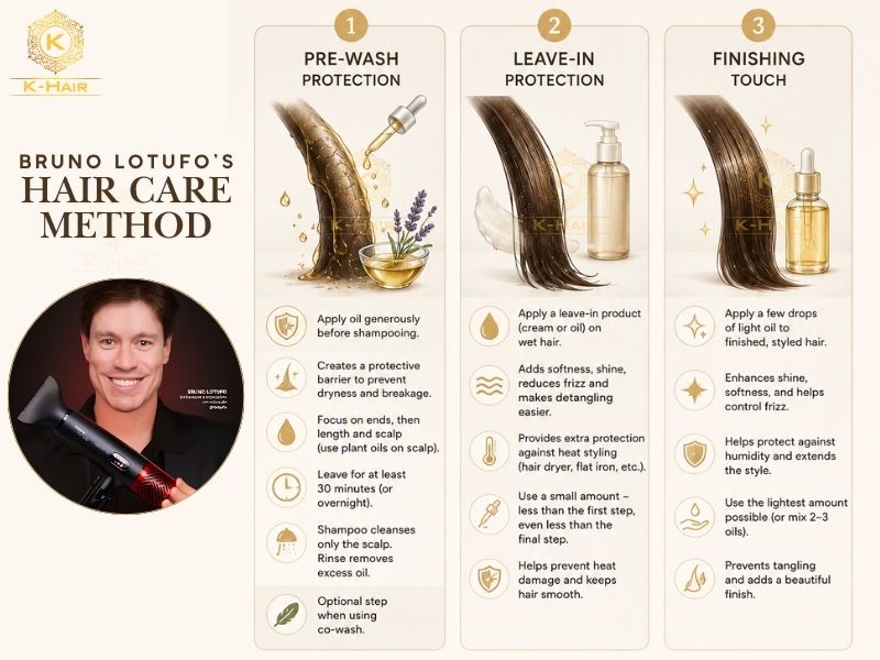 Brazilian Blowout: Everything No One Tells You Upfront 6 Follow Bruno Lotufo’s pre-wash oil technique to reduce shampoo-related dryness