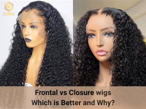 Frontal vs Closure wigs