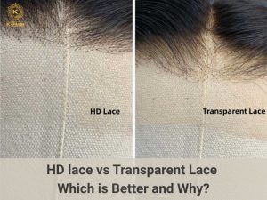 HD lace vs Transparent Lace