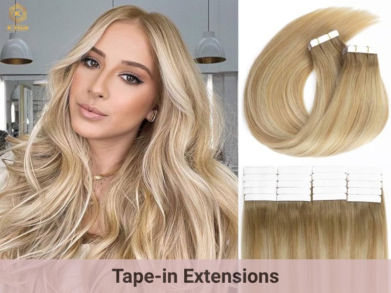 Tape-in Hair extensions and their Lifespan