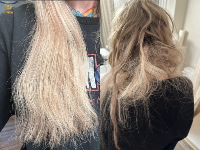 Low-quality Non-remy, Synthetic hair