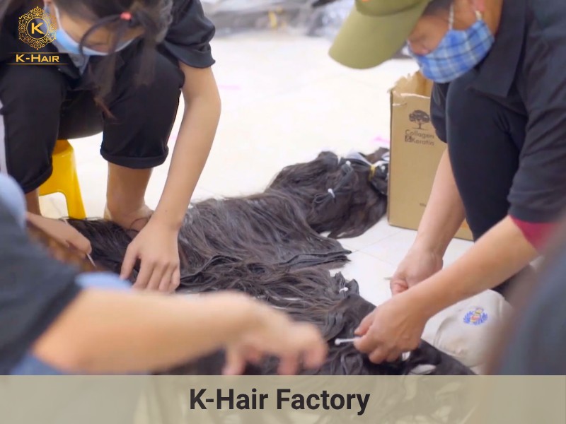 K-Hair Factory only offer authentic Vietnamese human hair
