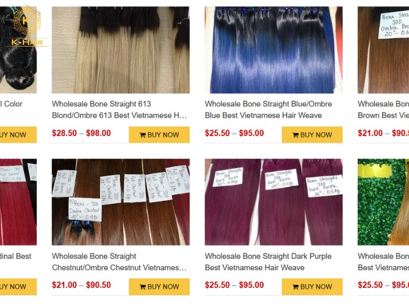 K-Hair’s famous bundles