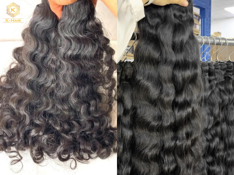 Raw hair is completely chemical-free!