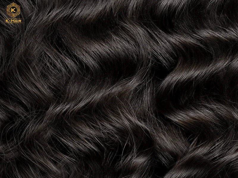 Virgin hair is slightly treated to achieve better luster and smoothness