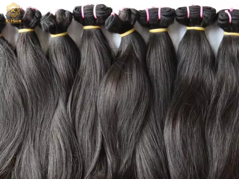 Raw hair is the best material for high-quality hair production