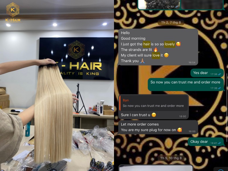 K-Hair is among the BEST Supplier options in the market