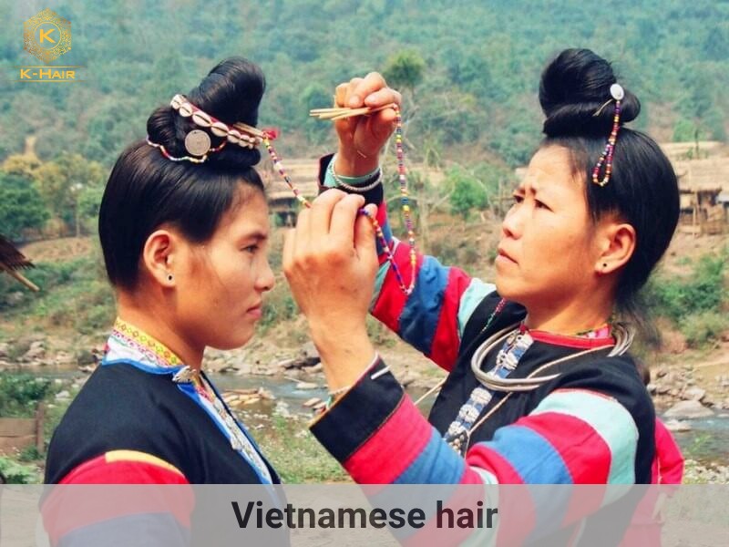 Vietnamese hair collected from women of minorities