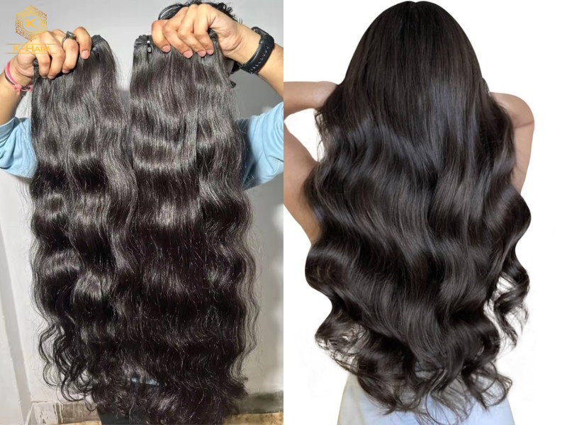 Virgin hair can allow versatile styling abilities