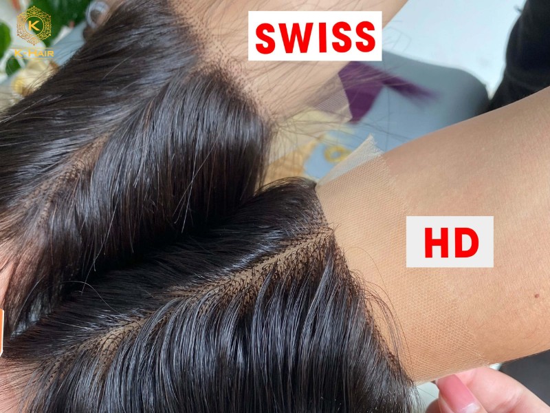 The differences between Swiss Lace vs HD Lace