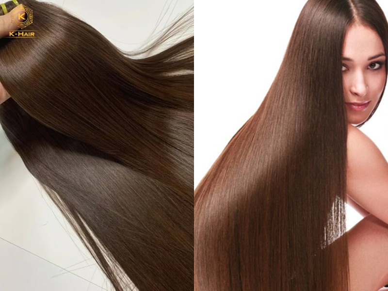 Vietnamese bone straight hair is soft, strong and shiny