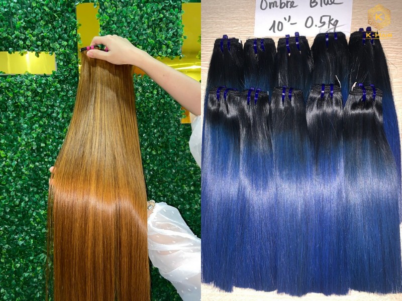 Vietnamese hair factories have adopted new color variations