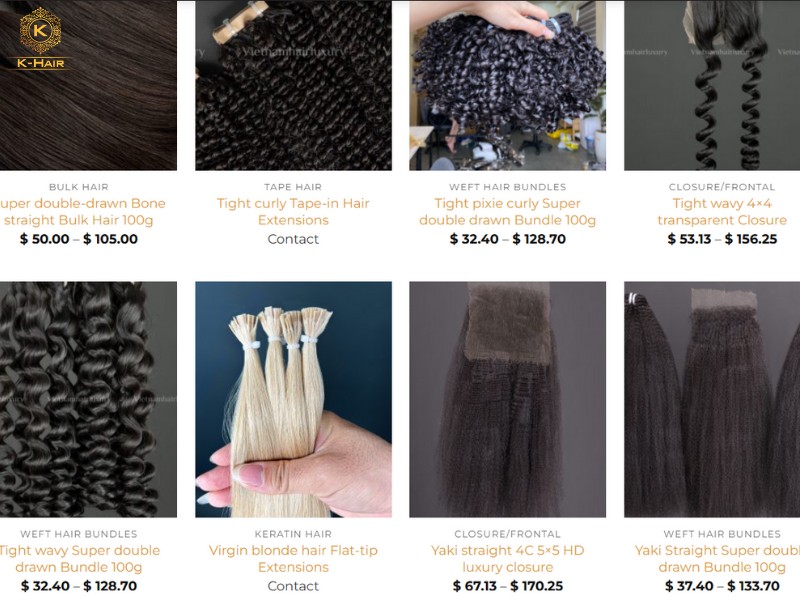 Pricing of Vietnam Hair Luxury