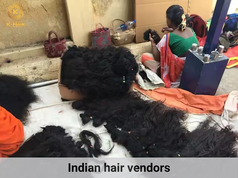 Indian hair suppliers still operate in small, family-scale workshops