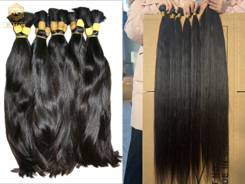Chinese hair suppliers have to import hair from surrounding regions