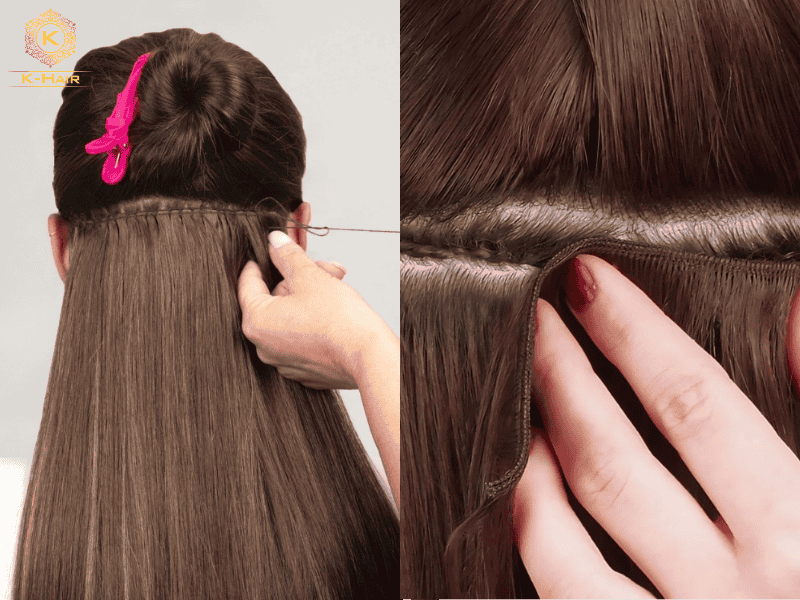 Weave Hair Extensions Pros and Cons: The Ultimate Guide 2 Weaves are the main ingredient used in the sew-in application method