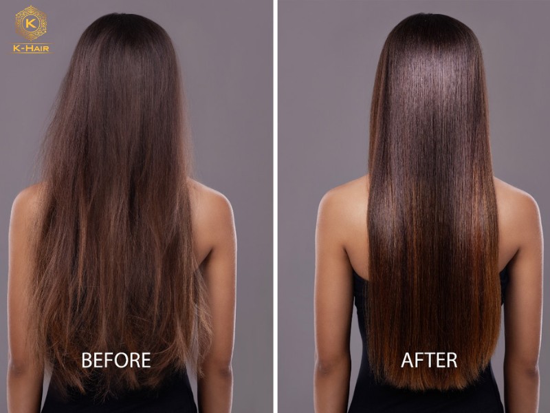 Getting a Brazilian blowout is suitable for many customers