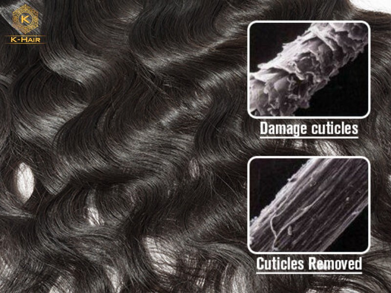 Non-remy hair is extremely poor-quality